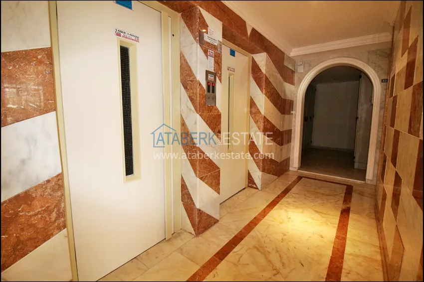 Apartament 2+1 z meblami i widokiem na morze, dzielnica Mahmutlar — Alanya 11 