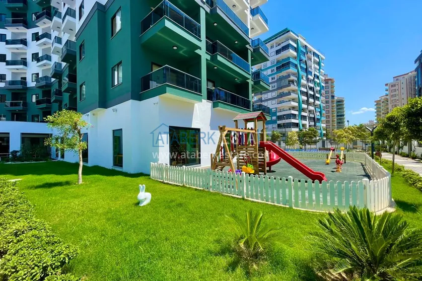 Umeblowany apartament z jedną sypialnią w kompleksie z infrastrukturą hotelową, dzielnica Mahmutlar — Alanya  12 
