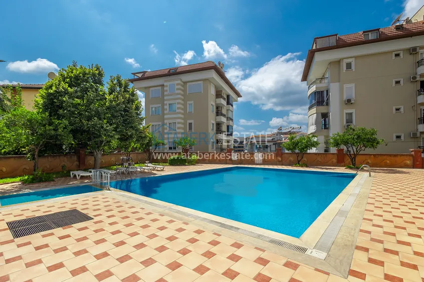 Apartament na zezwolenie na pobyt w dzielnicy Alanya - Cikcilli, z meblami i widokiem 10 