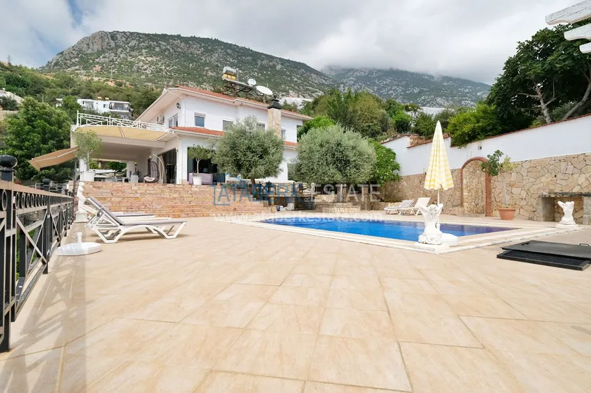 Wspaniała prywatna willa z panoramicznym widokiem i bungalowem gościnnym w Kestel, Alanya 10 