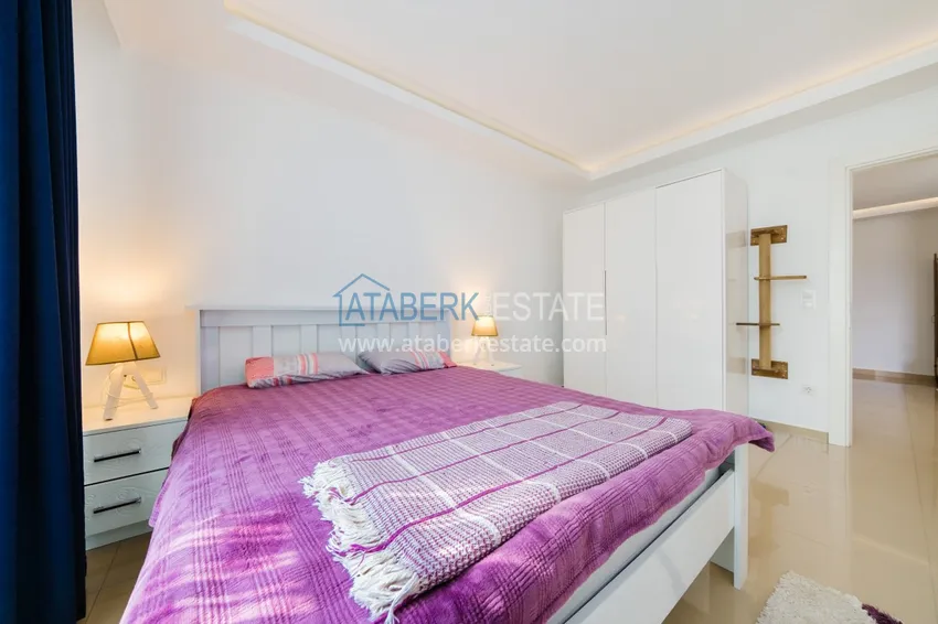 Kupuj  Apartament pod klucz z 1 sypialnią i widokiem na góry w Alanyi, dzielnica Kestel  12 