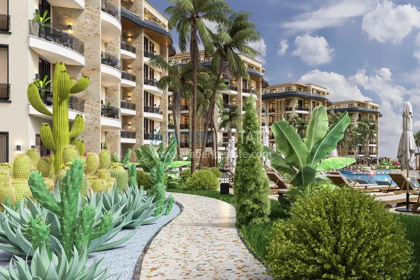 Mieszkanie od właściciela w kompleksie w trakcie realizacji — Alanya, dzielnica Oba  10 