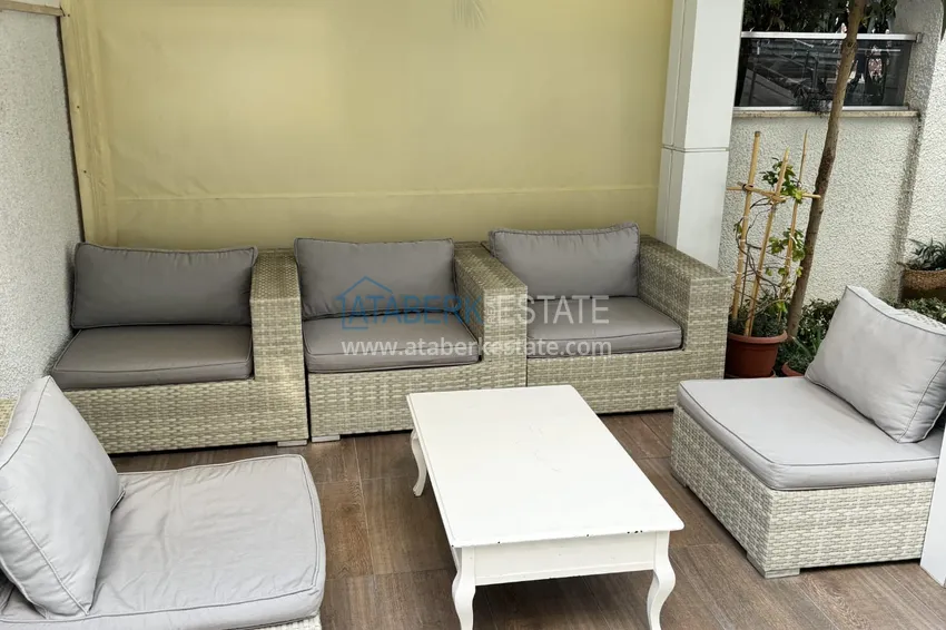 Nieruchomość na zezwolenie na pobyt. Apartament pod klucz 1+1 w centrum Alanyi — Plaża Kleopatra 10 