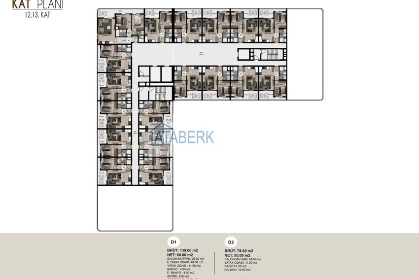 Kupuj taniej Nieruchomości inwestycyjne. Nowy projekt kompleksu mieszkaniowego w Mersin — Arpachbakhshish 5 