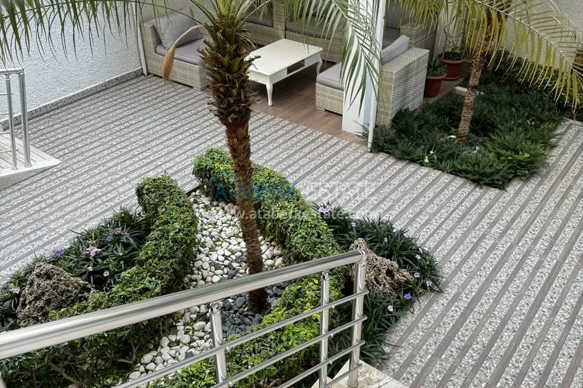 Nieruchomość na zezwolenie na pobyt. Apartament pod klucz 1+1 w centrum Alanyi — Plaża Kleopatra 11 