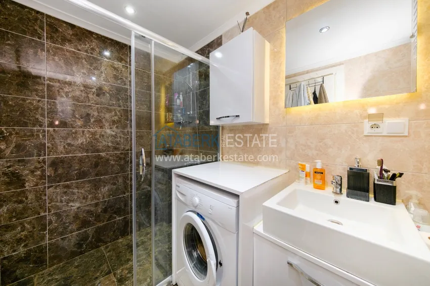 Kupuj  Apartament pod klucz z 1 sypialnią i widokiem na góry w Alanyi, dzielnica Kestel  14 