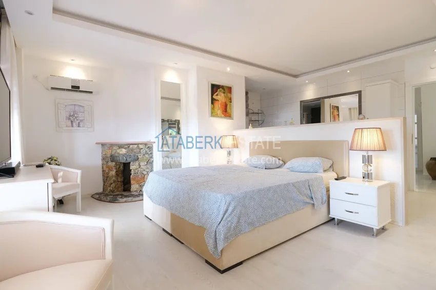 Kupuj  Wspaniała prywatna willa z panoramicznym widokiem i bungalowem gościnnym w Kestel, Alanya 13 