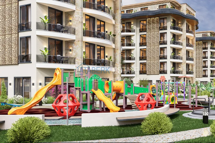 Mieszkanie od właściciela w kompleksie w trakcie realizacji — Alanya, dzielnica Oba  12 
