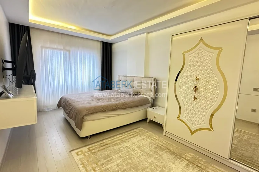 Kupuj  Umeblowane mieszkanie 2+1 w nowoczesnym kompleksie, dzielnica Kestel — Alanya 12 