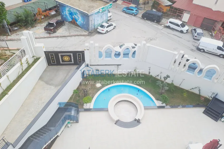 Kupuj  Umeblowane mieszkanie z ogrzewaniem grzejnikowym w centrum Alanyi 13 