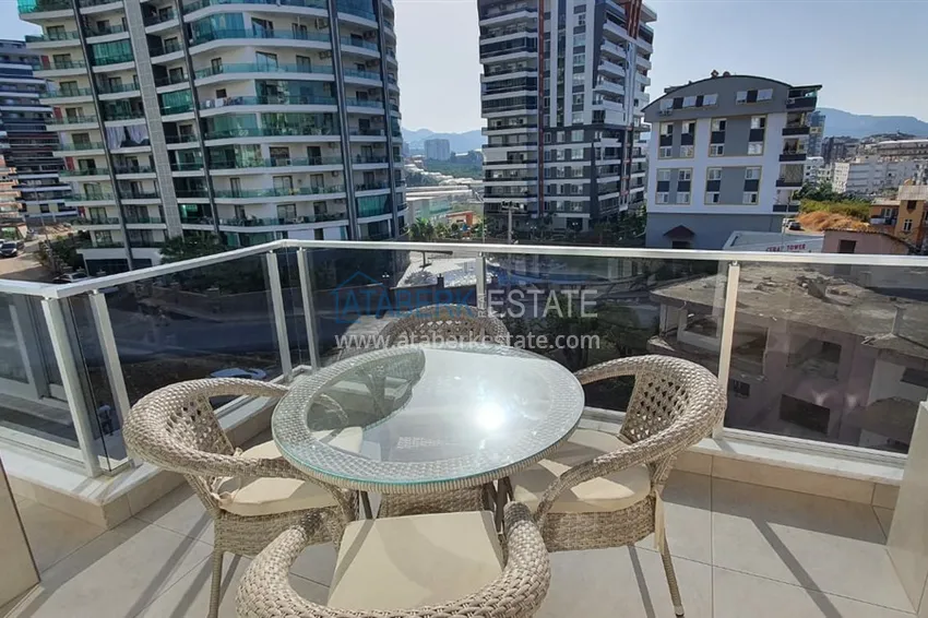 Kupuj  Apartament 1+1 w Mahmutlar z meblami i widokiem na góry  14 