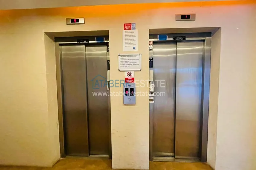 Apartament 1+1 z meblami i widokiem na góry, dzielnica Tosmur — Alanya 14 
