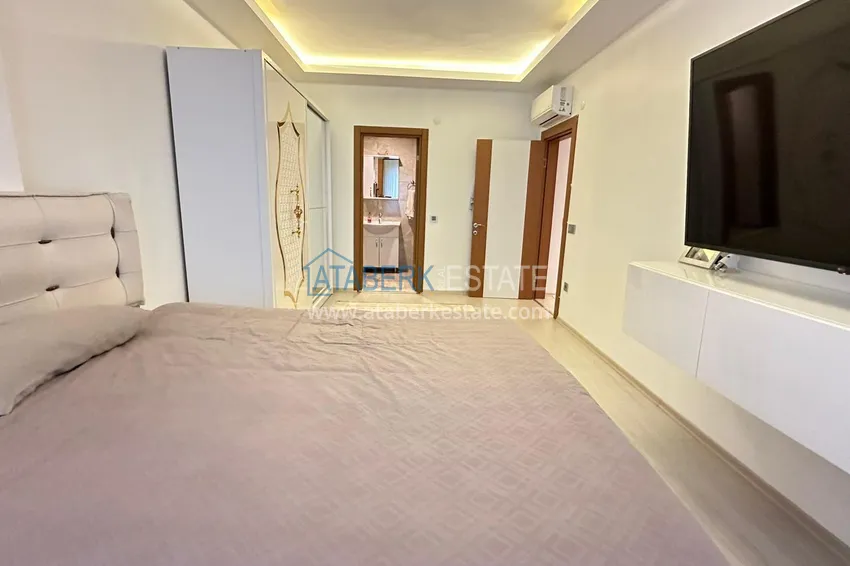 Kupuj  Umeblowane mieszkanie 2+1 w nowoczesnym kompleksie, dzielnica Kestel — Alanya 15 