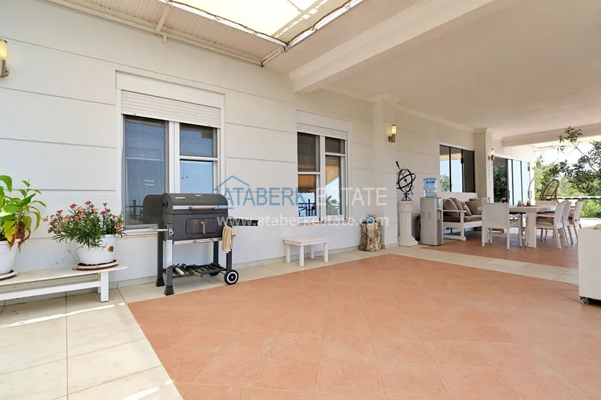 Wspaniała prywatna willa z panoramicznym widokiem i bungalowem gościnnym w Kestel, Alanya 17 