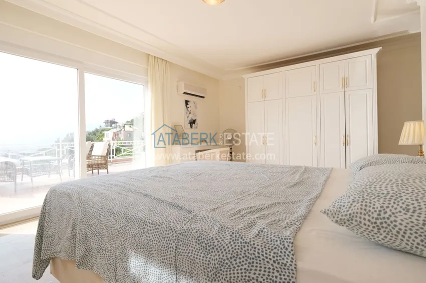 Kupuj  Wspaniała prywatna willa z panoramicznym widokiem i bungalowem gościnnym w Kestel, Alanya 19 