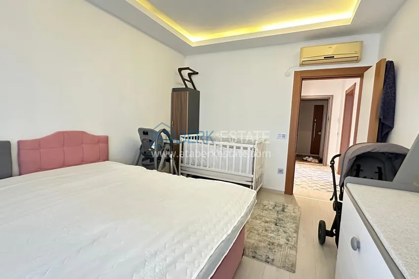 Kupuj  Umeblowane mieszkanie 2+1 w nowoczesnym kompleksie, dzielnica Kestel — Alanya 18 
