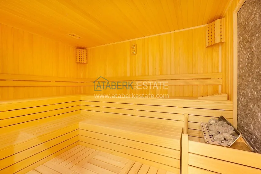 Apartament 1+1 w Mahmutlar z meblami i widokiem na góry  18 