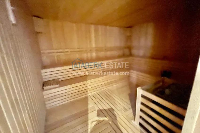 Duplex ogrodowy z nowoczesnymi wnętrzami w nowym kompleksie mieszkalnym, dzielnica Oba, Alanya 19
