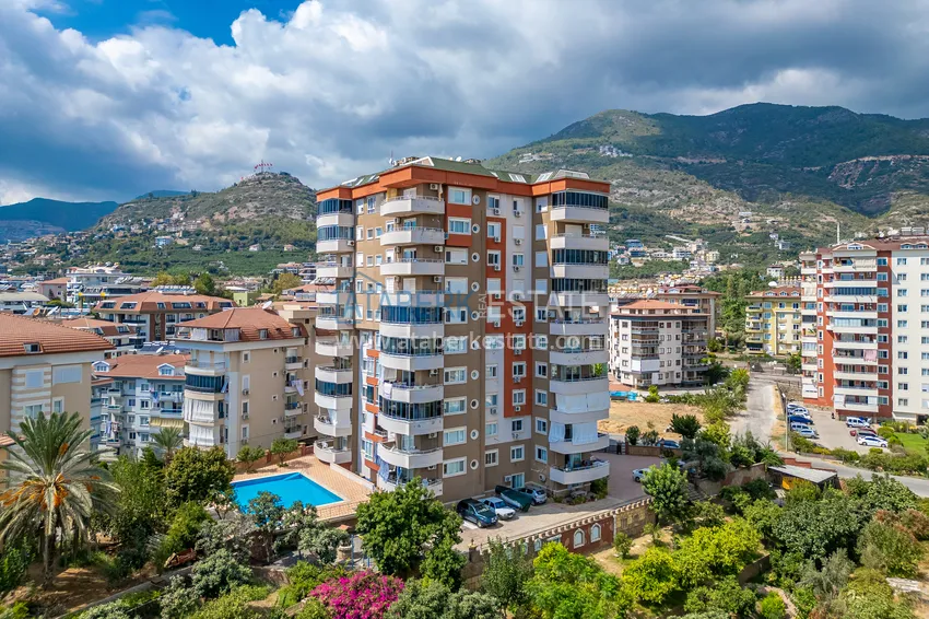Apartament na zezwolenie na pobyt w dzielnicy Alanya - Cikcilli, z meblami i widokiem 1 