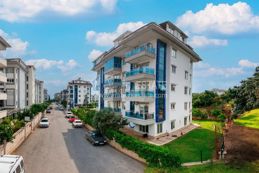 Apartament pod klucz z 1 sypialnią i widokiem na góry w Alanyi, dzielnica Kestel  1 
