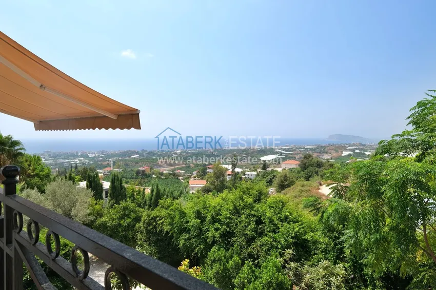 Wspaniała prywatna willa z panoramicznym widokiem i bungalowem gościnnym w Kestel, Alanya 20 