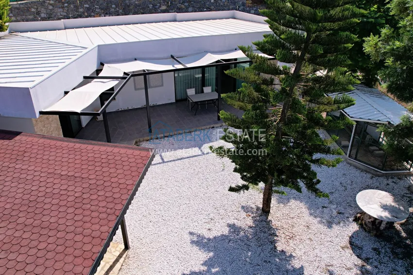 Kupuj  Wspaniała prywatna willa z panoramicznym widokiem i bungalowem gościnnym w Kestel, Alanya 44 