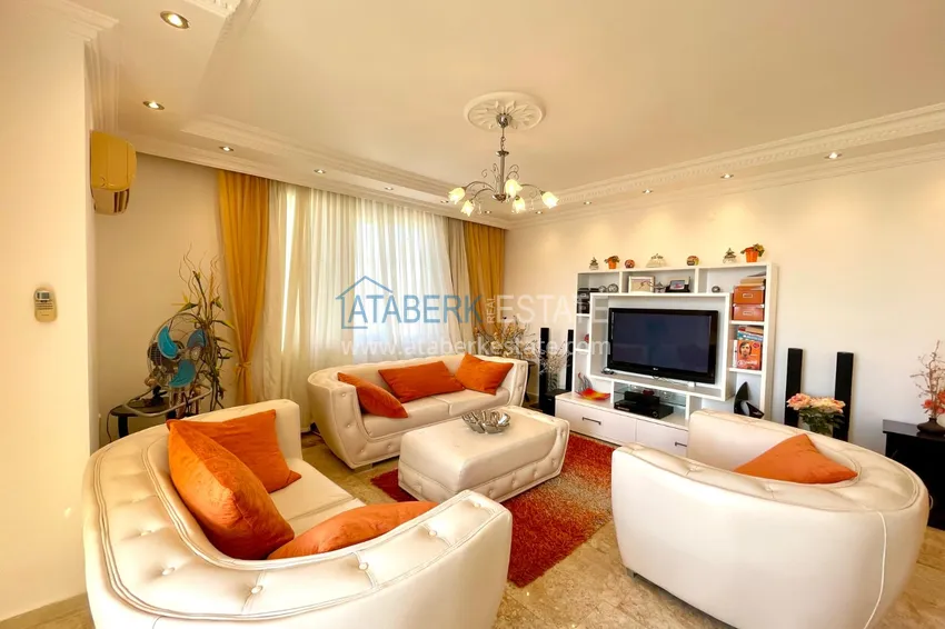 Kupuj  Liniowy czteropokojowy apartament z meblami i widokiem na morze - Mahmutlar 2 