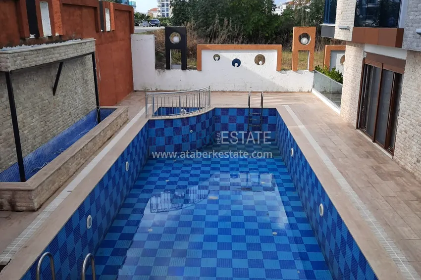 Umeblowane mieszkanie 2+1 w nowoczesnym kompleksie, dzielnica Kestel — Alanya 2 