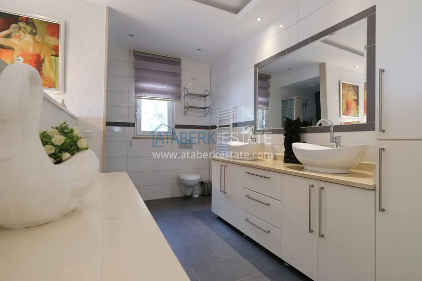 Kupuj  Wspaniała prywatna willa z panoramicznym widokiem i bungalowem gościnnym w Kestel, Alanya 35 