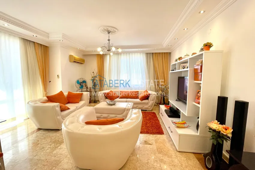 Kupuj  Liniowy czteropokojowy apartament z meblami i widokiem na morze - Mahmutlar 3 