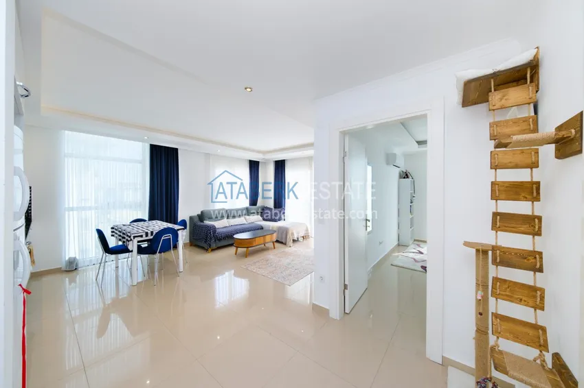 Kupuj  Apartament pod klucz z 1 sypialnią i widokiem na góry w Alanyi, dzielnica Kestel  4 
