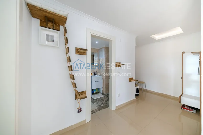 Kupuj  Apartament pod klucz z 1 sypialnią i widokiem na góry w Alanyi, dzielnica Kestel  5 