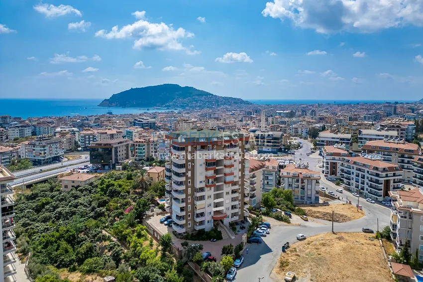 Apartament na zezwolenie na pobyt w dzielnicy Alanya - Cikcilli, z meblami i widokiem 4 
