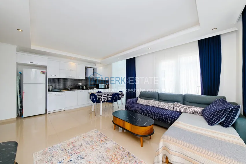 Kupuj  Apartament pod klucz z 1 sypialnią i widokiem na góry w Alanyi, dzielnica Kestel  6 