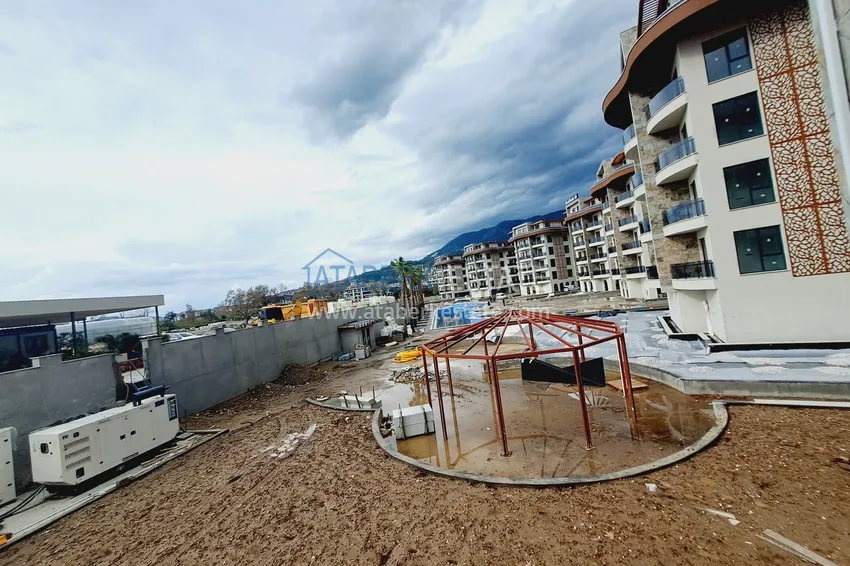 Zdjęcie -  Mieszkanie od właściciela w kompleksie w trakcie realizacji — Alanya, dzielnica Oba  4 