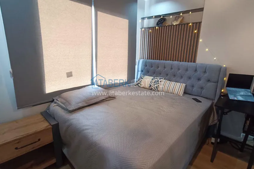 Kupuj  Apartament z jedną sypialnią pod klucz z przeszklonym balkonem od właściciela w centrum Mezitli 6 