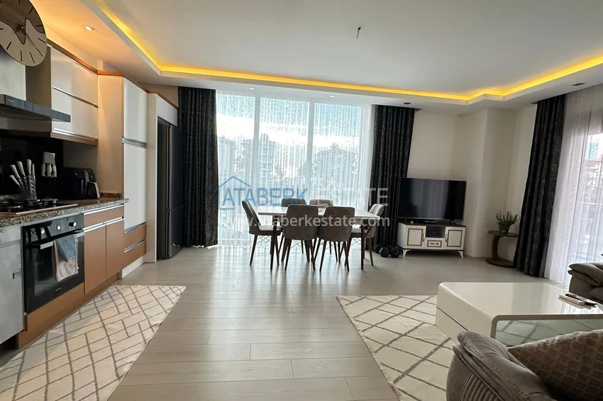 Kupuj  Umeblowane mieszkanie 2+1 w nowoczesnym kompleksie, dzielnica Kestel — Alanya 6 