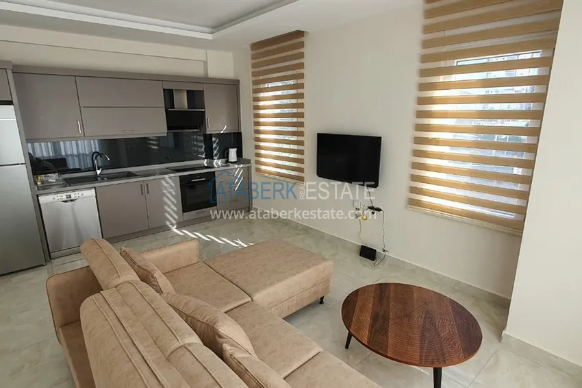 Kupuj  Apartament 1+1 w Mahmutlar z meblami i widokiem na góry  6 
