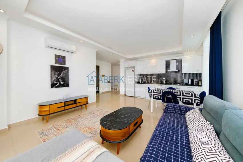 Kupuj  Apartament pod klucz z 1 sypialnią i widokiem na góry w Alanyi, dzielnica Kestel  9 