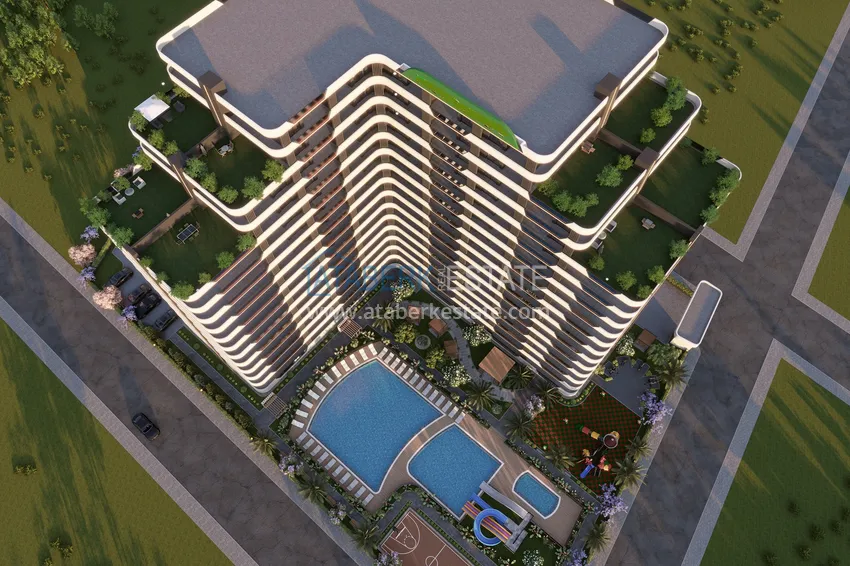 Nieruchomości inwestycyjne. Nowy projekt kompleksu mieszkaniowego w Mersin — Arpachbakhshish 7 