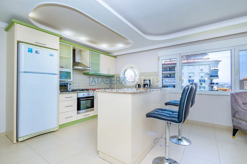 Kupuj  Apartament na zezwolenie na pobyt w dzielnicy Alanya - Cikcilli, z meblami i widokiem 8 