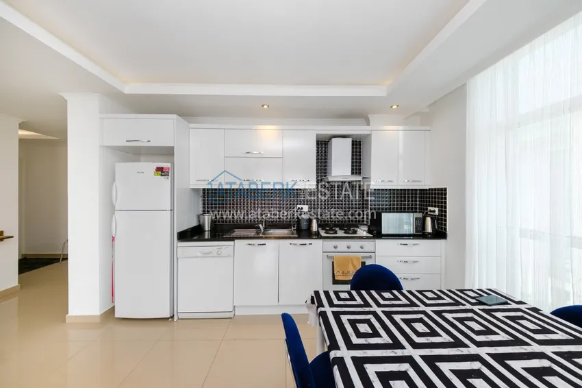 Kupuj  Apartament pod klucz z 1 sypialnią i widokiem na góry w Alanyi, dzielnica Kestel  10 