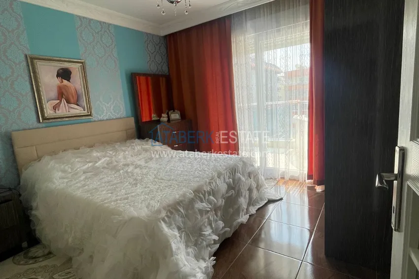 Kupuj  Umeblowane trzypokojowe mieszkanie 250 metrów od morza - dzielnica Mahmutlar, Alanya 8 