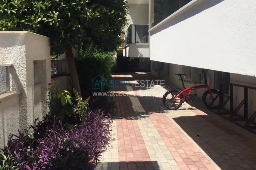 Nieruchomość na zezwolenie na pobyt. Apartament pod klucz 1+1 w centrum Alanyi — Plaża Kleopatra 8 