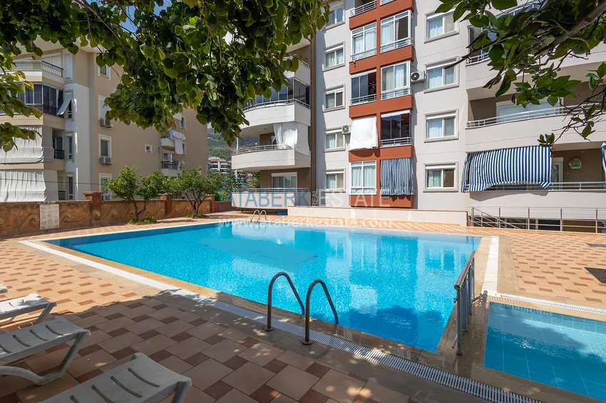 Apartament na zezwolenie na pobyt w dzielnicy Alanya - Cikcilli, z meblami i widokiem 9 