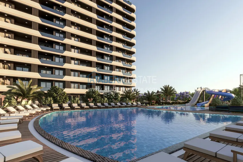 Nieruchomości inwestycyjne. Nowy projekt kompleksu mieszkaniowego w Mersin — Arpachbakhshish 9 