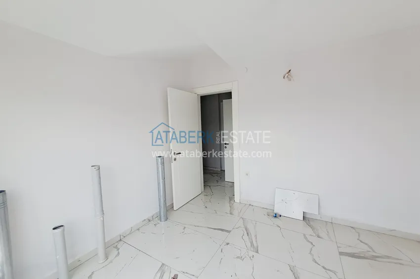 Kupuj  Dwupoziomowy penthouse 2+1 w okolicy Avsallar — oddzielna kuchnia i widok na morze  9 