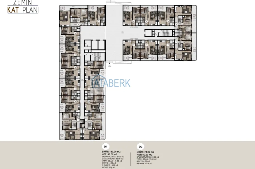 Kupuj taniej Nieruchomości inwestycyjne. Nowy projekt kompleksu mieszkaniowego w Mersin — Arpachbakhshish 3 