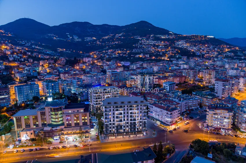 Nowy kompleks mieszkaniowy klasy komfortowej w centrum Alanyi. Podstawowa nieruchomość w Alanya 5 