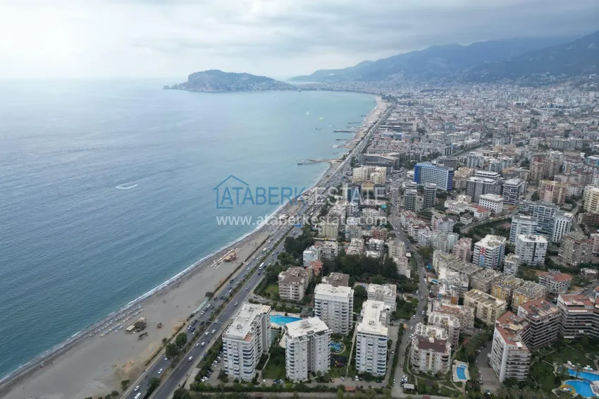 3+1 umeblowane mieszkanie bezpośrednio od właściciela — pierwszy apartament nadmorski, dzielnica Tosmur, Alanya 3 